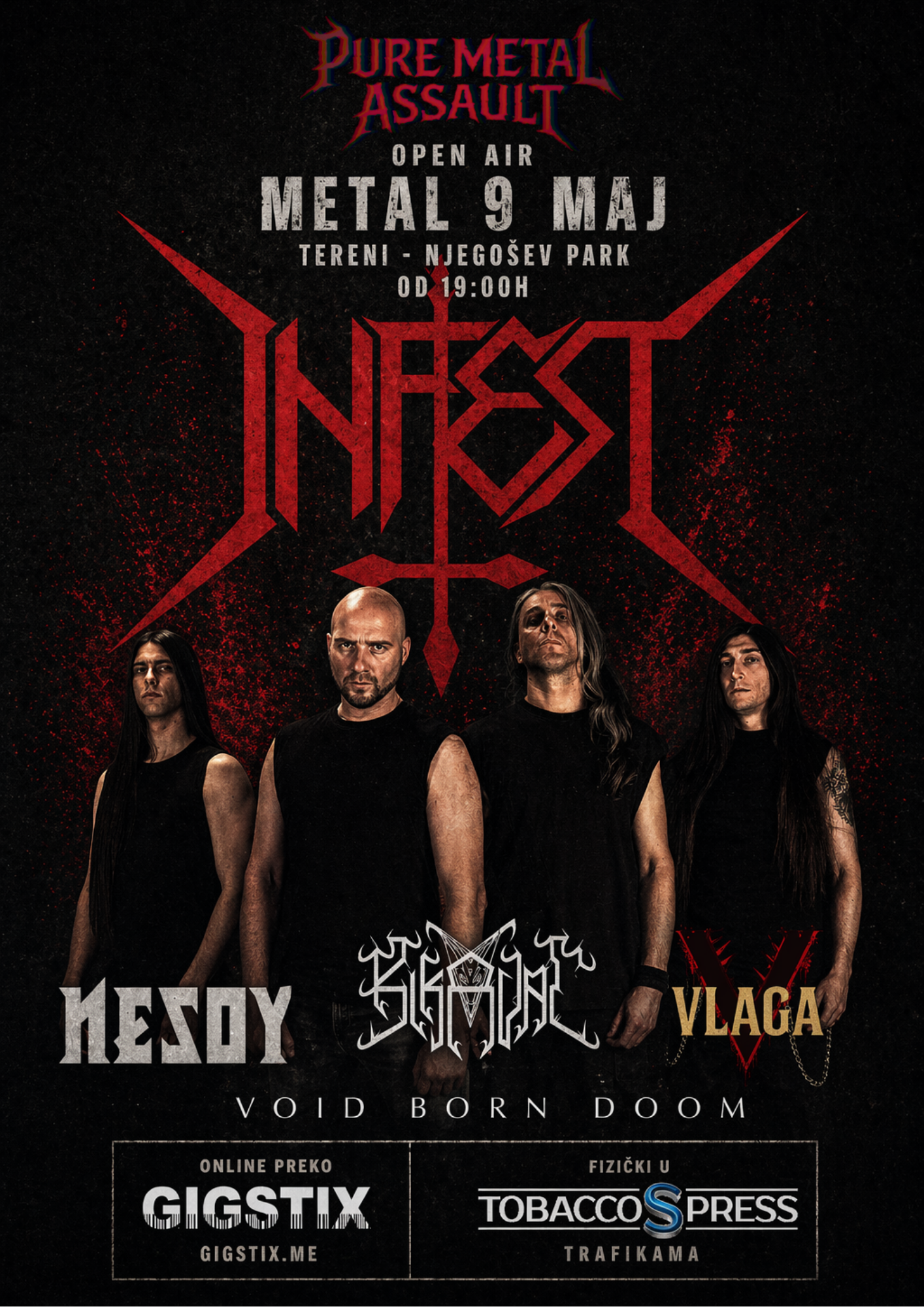 Open Air Metal Poster